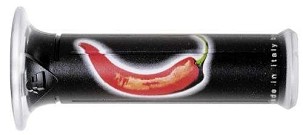 HARRI'S RASPRODAJA RUČKE 01684/F-PE PAPRYKA (120 MM/22 MM) SA OTVOROM BOJA CRNA/CRVENA