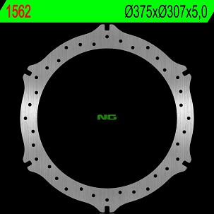 NG DISK KOČIONI BUELL (406X307X5) (6X13)