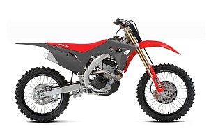 UFO KOMPLET PLASTIKE HONDA CRF 250R '18-'21, CRF 450R '17-'20 BOJA SIVA / CRVENA ( U SETU ŠTITNICI TELESKOPA I NALEPNICE )