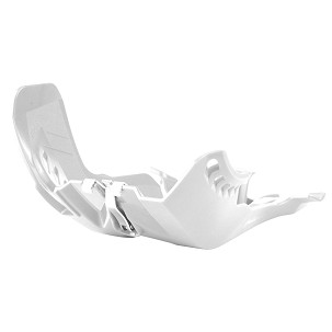 POLISPORT ŠTITNIK MOTORA FORTRESS SKID PLATE KTM SX 250 '17-'18; EXC 250/300 '17-'19; HUSQVARNA TC 250 '17-'18; TX 300 '17-'18; TE 250/300 '17-'19 BOJAY BELA