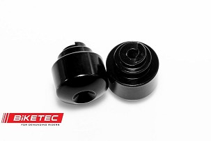 BIKETEC ZAVRŠECI/TEGOVI VOLANA HONDA (POGLEDAJ DODATNI OPIS) BOJA CRNA 2403030000, OEM: 53105-MFJ-D00