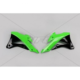 UFO ŠTITNICI HLADNJAKA KAWASAKI KX 85 '14-'21, KX 100 '14-'21 BOJA ZILEONY CRNA