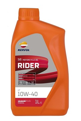 REPSOL ULJE MOTORNO 4T RIDER 10U40 1L MA2 MINERALNO (12) - ZAMENJUJE RP165N51