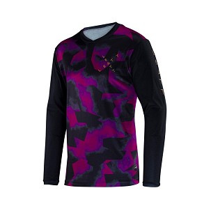 LEATT MAJICA BICIKLOWA MTB GRAVITY 3.0 JERSEY PURPLE BOJA LJUBIČASTA/CRNA VELIČINA L