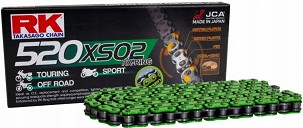 RK LANAC POGONSKI (MOTOCROSS) 520MXZ5-120 SPOJNICA (CL) U SETU BOJA ZELENA (ZAPREMINA: ZA 500 CCM) (37,8 KN)