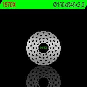NG DISK KOČIONI ZADNJI GAS GAS TXT 70/125/200/250/280/300/320 SHERCO TRIAL (150X45X3,0MM) (4X6,5MM)
