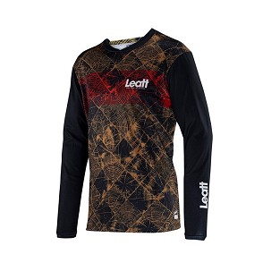 LEATT MAJICA BICIKLOWA MTB GRAVITY 3.0 JERSEY TIMBER BOJA BRAON/CRNA VELIČINA L