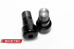 BIKETEC ZAVRŠECI/TEGOVI VOLANA YAMAHA (POGLEDAJ DODATNI OPIS) BOJA CRNA 2408030000, OEM: 5D7-F6246-10-00