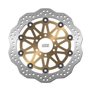 NG DISK KOČIONI PREDNJI HONDA GL1500 F6C '97-03, GL1800 '01-19, VFR800 '98-13 (296X62X5MM) (6X6,5MM) WAVE PLUTAJUĆI