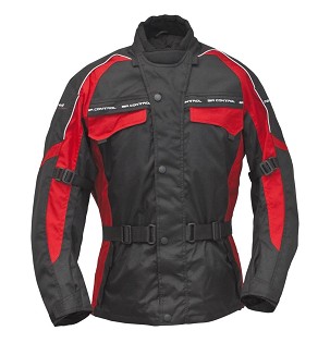 ROLEFF RASPRODAJA JAKNA TEKSTILNA DUGA MODEL RENO (2U1) BOJA CRNA/CRVENA VELIČINA M