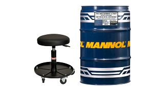MANNOL ULJE MOTORNO 4T MOTORBIKE 10U40 208L BURE ESTER + MA2 SINTETIKA (7812) (API SN) BURE 208L SET PROMOTIVNY SA SA STOLICOM WARKOM.ATOWYM BIKETEC