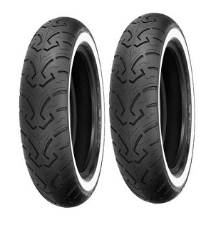 SHINKO GUMA MT90-16 250 73H TL WW PREDNJI BELA BOK DOT 08/2025
