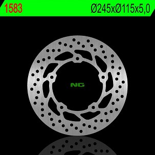 NG DISK KOČIONI ZADNJI YAMAHA XJ6 09-17 (245X115X5,0MM) (5X8,5MM)