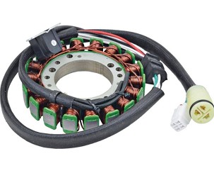 ARROWHEAD (JN) NAMOTAJ ALTERNATORA (STATOR) YAMAHA 660 RHINO '04-07, YFM 400 GRIZZLY IRS '07-08, YFM 400 KODIAK '00-06, YFM 450 GRIZZLY '07-14, YFM 450 KODIAK '03-06, YFM 450 FX WOLWERINE 450 '06-10 (AYA4043)