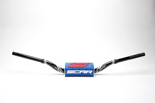 SCAR RACING VOLAN 28,6MM MODEL VILLOPOTO/STEWART BOJA CRNA/BELA SUNĐER BOJA PLAVA/BELA/CRNA