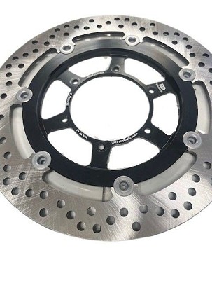 NG DISK KOČIONI PREDNJI HONDA CBR 600F 01-07 (ABS) SREDINA ALUMINIJUMSKA (296X94X4,5MM) (6X6,5MM)- powystawowe