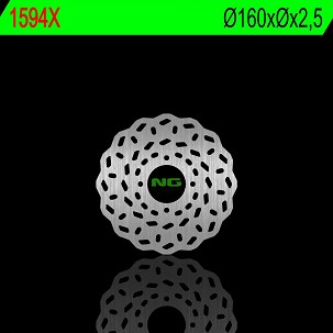 NG DISK KOČIONI ZADNJI BETA EVO 125/200/250/300 09-18 (160X2,5MM) (4X6,0MM) WAVE