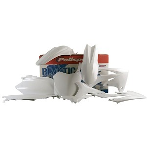 POLISPORT RASPRODAJA KOMPLET PLASTIKE HONDA CRF 250R '11-'13; CRF 450R '11-'12 BOJA BELA