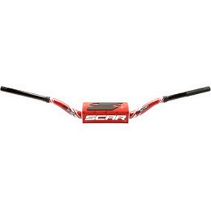 SCAR RACING VOLAN 28,6MM MODEL VILLOPOTO/STEWART BOJA CRVENA/CRNA SUNĐER BOJA CRVENA/CRNA