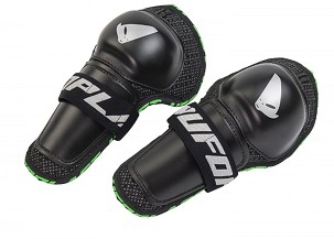 UFO NAKOLANNIKI ŠTITNIKE KOLAN ALCOR DEČJE / JUNIOR / KID KNEE GUARD BOJA CRNA