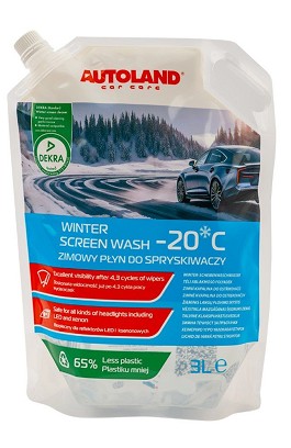 AUTOLAND PSIK PSIK - ZIMSKI TEČNOST ZA PRSKALICOM -20°C WOREK 3L