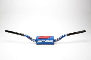 SCAR RACING VOLAN 28,6MM MODEL YAMAHA YZ/YZF BOJA PLAVA/CRNA SUNĐER BOJA PLAVA/CRNA/BELA