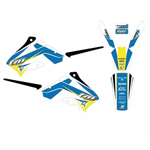 BLACKBIRD KOMPLET NALEPNICA (FOLIJA) TM 2T/4T '08-'14 DREAM 4 BOJA PLAVA ŽUTA BELA