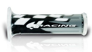 HARRI'S RUČKE 01687-HRGR RACING (120 MM/22 MM) SA OTVOROM BOJA CRNA/SIVA/BELA (2017)