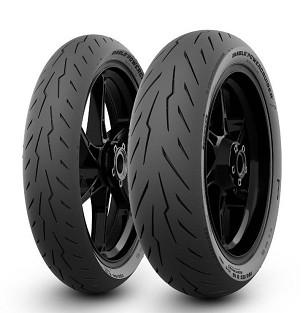 PIRELLI KOMPLET GUMA (4587500/25) 160/60R18 DIABLO POWERCRUISER 70V M/C TL PREDNJI DOT 2025 + (4587600/25) 240/40VR18 DIABLO POWERCRUISER (79V) M/C TL ZADNJI DOT 2025 + ZVUČNIK JBL