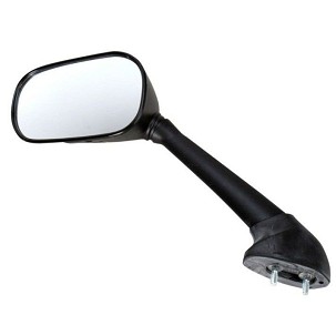 EMGO RETROVIZOR YAMAHA FZ6 S '07-'09 LEVO (OEM: 4S8-26280-00-00) BOJA CRNA (TIP ORIGINALA) (HOMOLOGACIJA)