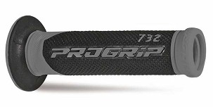 PROGRIP RUČKE PG732 ROAD (22+25MM, DUŽ.125MM) BOJA SIVA/CRNA (DVOKOMPONENTNE) (732-187) (PG732/5)