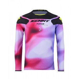 KENNY RACING MAJICA CROSS/ENDURO MODEL FORCE FOG NEON YELLOW BOJA ROZE/BELA/CRNA VELIČINA XL