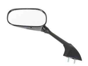 EMGO RETROVIZOR YAMAHA YZF R1 '07-'08 LEVO (OEM: 4C8-26280-00-00) CARBON (TIP ORIGINALA) (HOMOLOGACIJA)