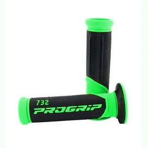 PROGRIP RUČKE PG732 ROAD (22+25MM, DUŽ.125MM) BOJA ZELENA FLUO/CRNA (DVOKOMPONENTNE) (732-295) (PG732/10)