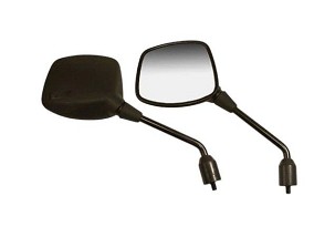 EMGO RETROVIZOR YAMAHA XJ 600 SECA '92-'98, XJ 600 S DIVERSION '98-'02, XJ 600 N '96-'02 LEVO (OEM: 4BR-26280-00) BOJA CRNA (TIP ORIGINALA) (HOMOLOGACIJA)