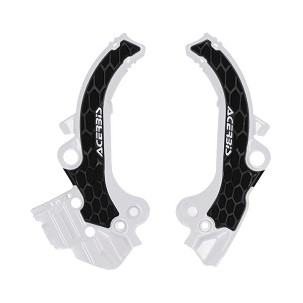 ACERBIS X-GRIP zaštite rama KTM SX 65 '24-'26, GAS GAS MC 65 '24-'26, HUSQVARNA TC 65 '24'-26 boja bela / crna