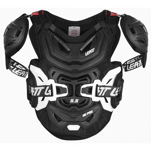 LEATT ŠTITNIK GRUDNOG KOŠA (BUZER) CHEST PROTECTOR 5.5 PRO HD BLACK BOJA CRNA VELIČINA UNIVERZALNI