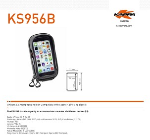 KAPPA TORBA NA GPS / SMARTPHONE IPHONE 6/6S/7/8 SAMSUNG GALAXY NOKIA/MICROSOFT SONY XPERIA SA MONTAŽOM NA VOLAN I RETROVIZOR - POGLEDAJ DODATNI OPIS - PROMOCIJA - RASPRODAJA - STD CENA 189,-