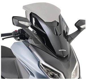 KAPPA VIZIR HONDA FORZA 125/300 '21-'25, FORZA 350 '21-'23 SH 350 '21-'25 (48 X 47 CM) ZATAMNJENA