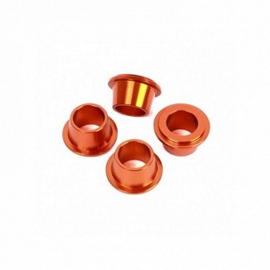 SCAR RACING RUBBER KILLERS ČAURE ZA MONTAŽU NOSAČA VOLANA ZA POLICA KTM 125 / 150 / 250 SX '16-'22, 250 / 350 / 450 SXF '16-'22, 690 ENDURO R '19-'25, 690 SMC-R '19-'25BOJA NARANDŽASTA