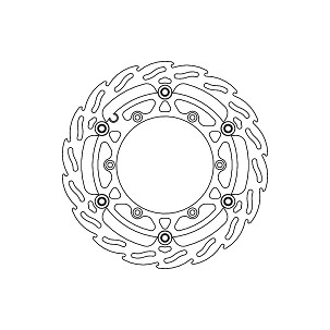 MOTO-MASTER PROMOCIJA DISK PLUTAJUĆI PREDNJI 270MM FLAME (ALUMINIJUMSKI SREDSTVO) BETA 250/300/350/390/400/430/450/480/498/500 RR '13-'20