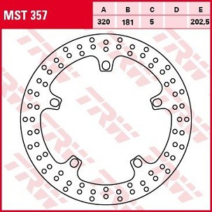 TRW ZF DISK KOČIONI PREDNJI BMW F 800 GT 13-, S 1000 / R / RR / XR 09-, R 1100 S 99-05, R 1150 R / RS / RT 00-06, K 1200 LT / GT / S 99-09, K 1300 GT / R / S 09-15, K 1600 GT / GTL 11-, (PROMOCIJA)