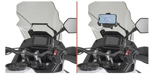 KAPPA POPREČNA ŠIPKA ZA MONTAŽU TOREB I NOSAČA GPS / SMARTPHONE HONDA XL 750 TRANSALP '23-'25