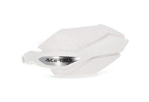 ACERBIS ARGON štitnici za ruke HONDA XL 750 TRANSALP '23-'25, ADV 350 '22-'25, TRIUMPH TIGER 660 SPORT '22-'24, TIGER 900 GT / RALLY '20-25, ZONTES ZT 310 T1 / T2 '21-'23, ZT 350 T1 / T2 '22-'23 boja bela