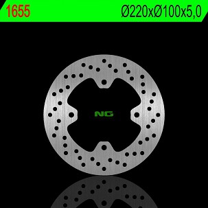NG DISK KOČIONI ZADNJI KAWASAKI ZX 10R 16-24, ZX6R '16-'22 (220X100X5,0MM) (4X10,5MM)