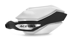 ACERBIS ARGON štitnici za ruke HONDA XL 750 TRANSALP '23-'25, ADV 350 '22-'25, TRIUMPH TIGER 660 SPORT '22-'24, TIGER 900 GT / RALLY '20-25, ZONTES ZT 310 T1 / T2 '21-'23, ZT 350 T1 / T2 '22-'23 boja bela / crna