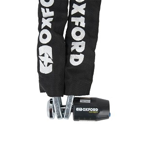 OXFORD PROMOCIJA LANAC ZA MOTOCIKLA CHAIN LOCK DUŽOSC 1.2 METRA SA KOPČOM PATRIOT (OSOVINA - 14 MM) PREČNIK OCZKA 12 MM