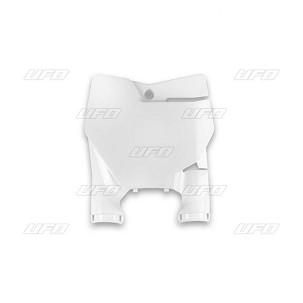 UFO TABLICA ZA STARTNI BROJ KTM SX 85 '18-'26 BOJA BELA (STADIUM SA ŠTITNICIMA AMORTIZERA)