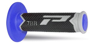 PROGRIP RUČKE PG788 OFF ROAD (22+25MM, DUŽ.115MM) BOJA SIVA/PLAVA/CRNA (TROKOMPONENTNE) (788-213) (PG788/8)