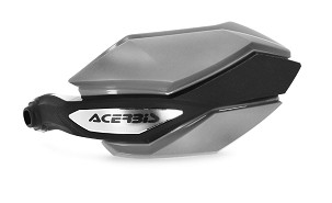 ACERBIS ARGON štitnici za ruke HONDA XL 750 TRANSALP '23-'25, ADV 350 '22-'25, TRIUMPH TIGER 660 SPORT '22-'24, TIGER 900 GT / RALLY '20-25, ZONTES ZT 310 T1 / T2 '21-'23, ZT 350 T1 / T2 '22-'23 boja siva / crna